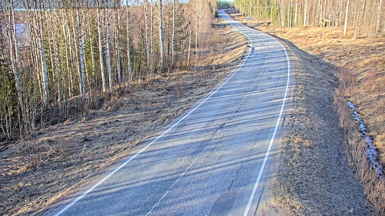 Kelikamerat Kuva Tie 21 Ylitornio, Kattilakoski, Ylitornio, Lappi