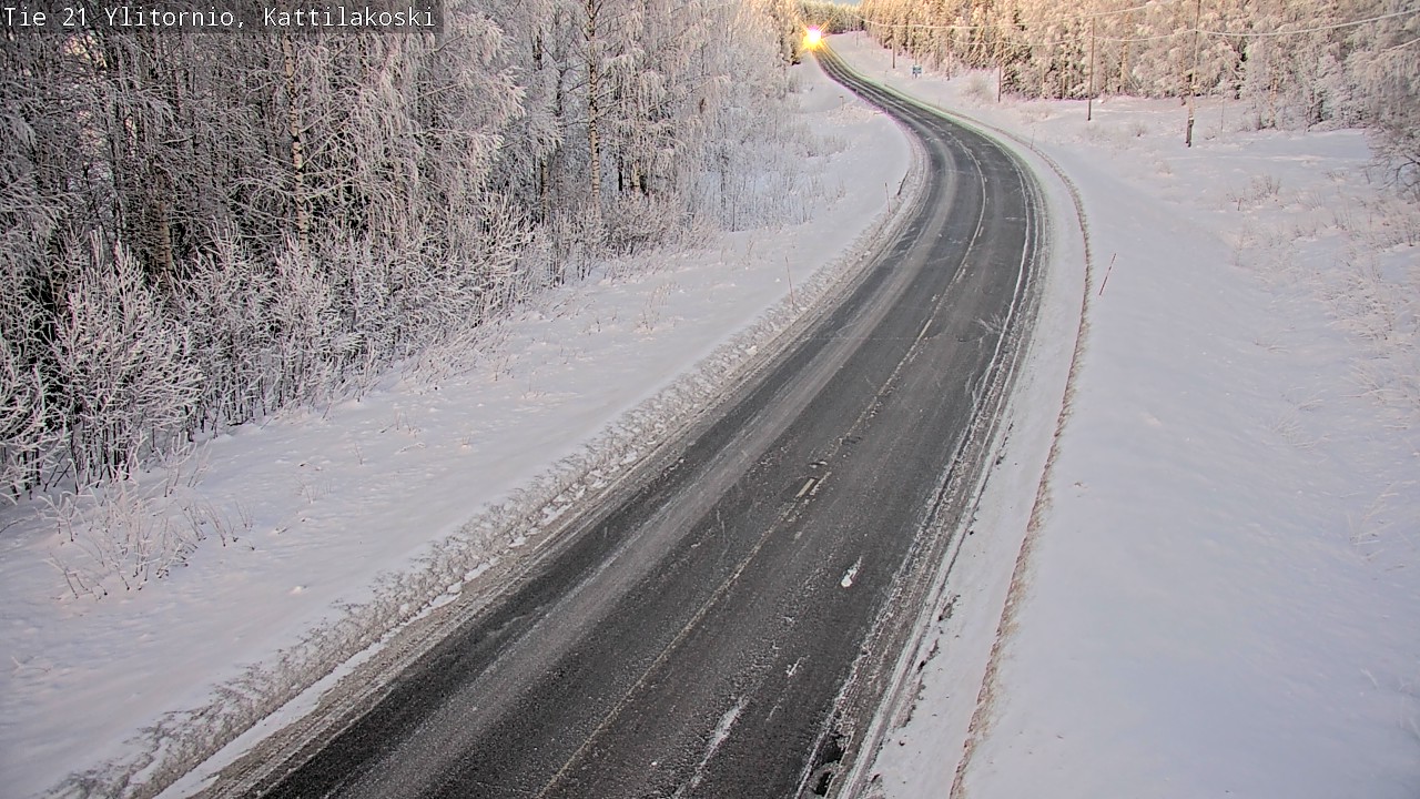 Kelikamerat Kuva Tie 21 Ylitornio, Kattilakoski, Ylitornio, Lappi