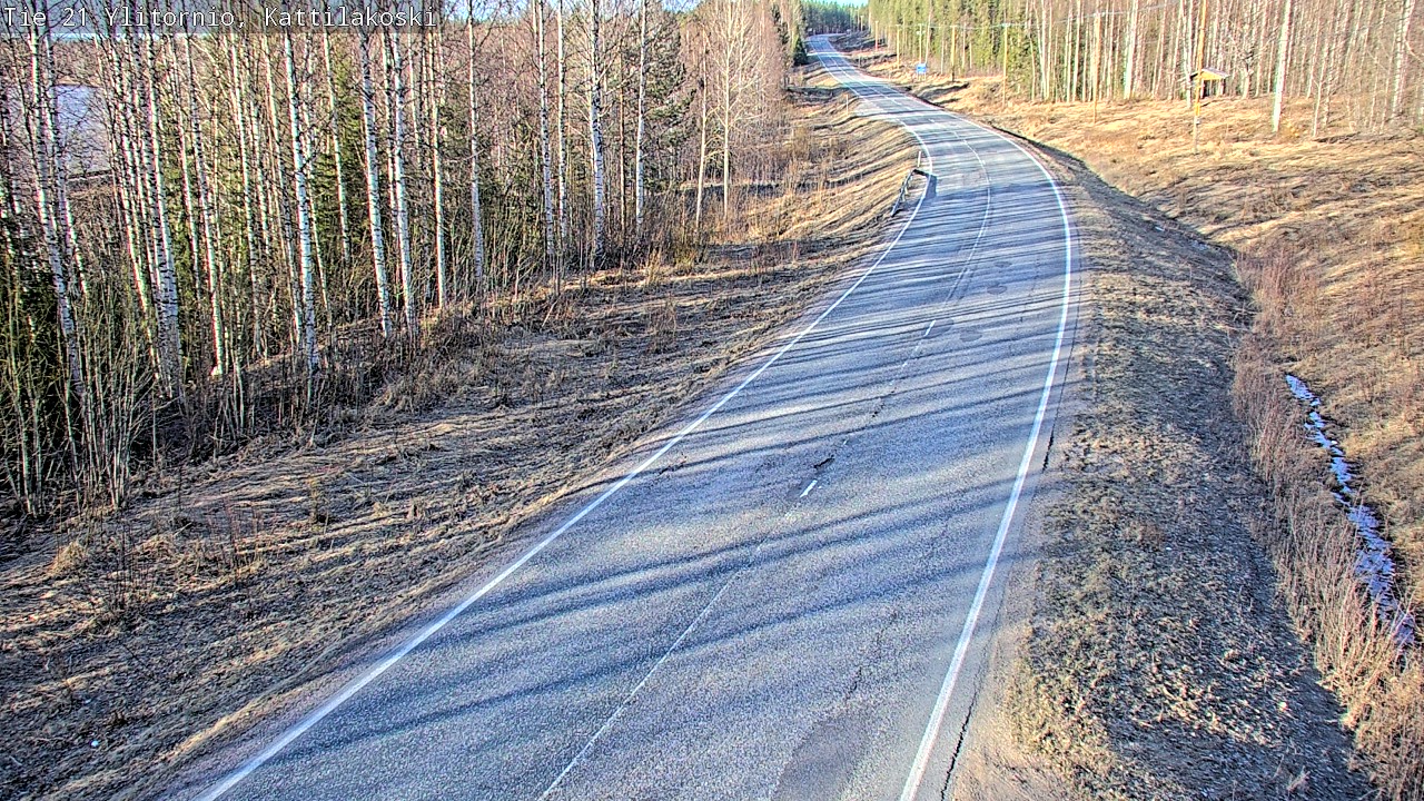 Kelikamerat Kuva Tie 21 Ylitornio, Kattilakoski, Ylitornio, Lappi