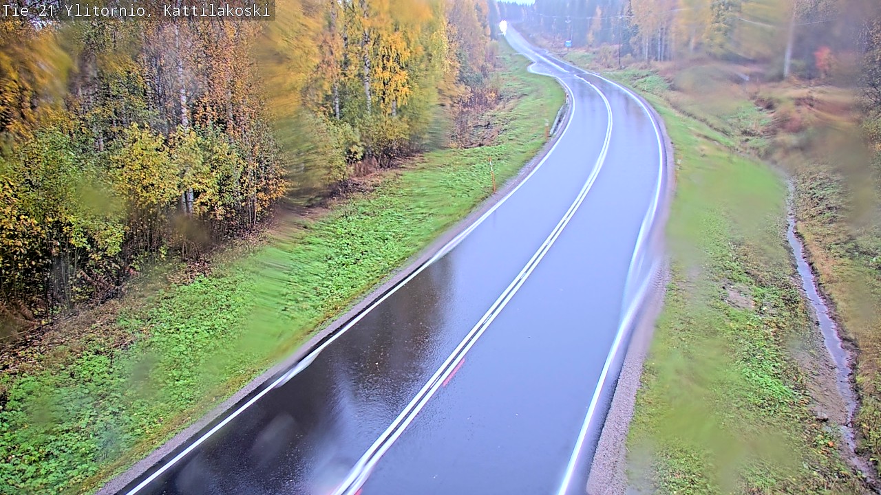 Weather Camera Image Road 21 Ylitornio, Kattilakoski, Ylitornio, Lappi
