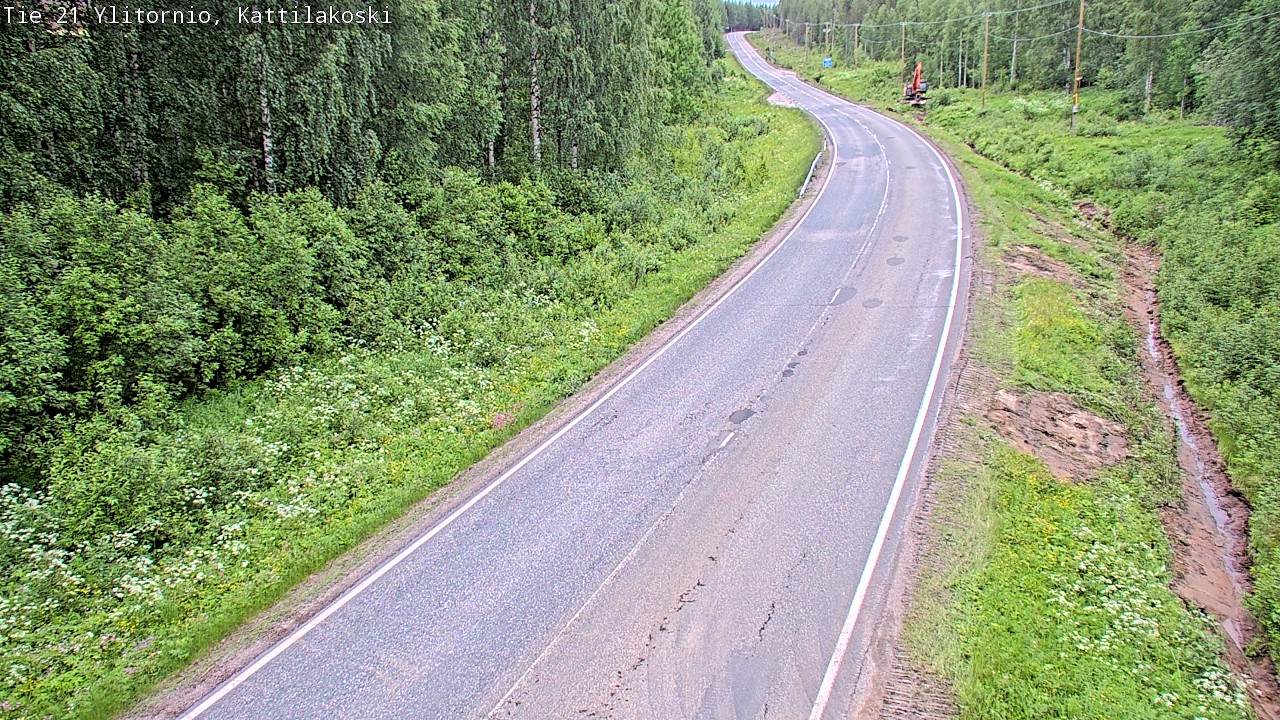 Kelikamerat Kuva Tie 21 Ylitornio, Kattilakoski, Ylitornio, Lappi