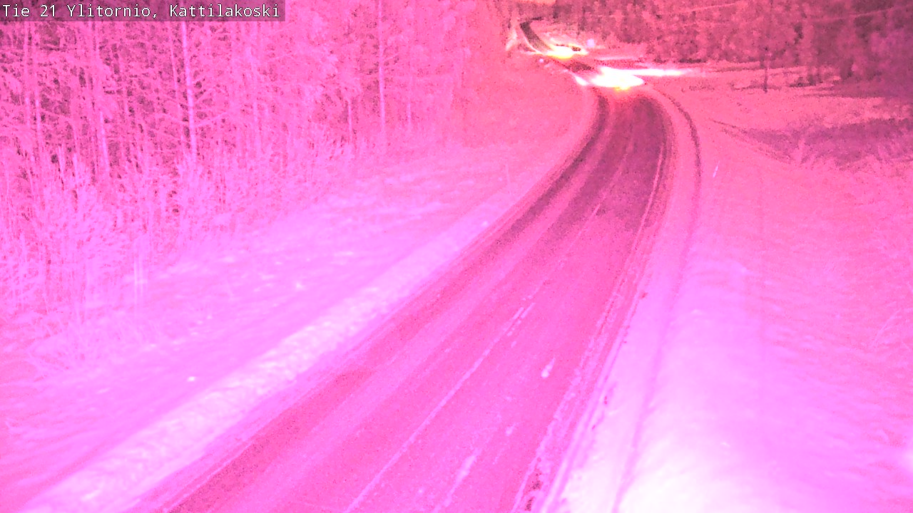 Kelikamerat Kuva Tie 21 Ylitornio, Kattilakoski, Ylitornio, Lappi