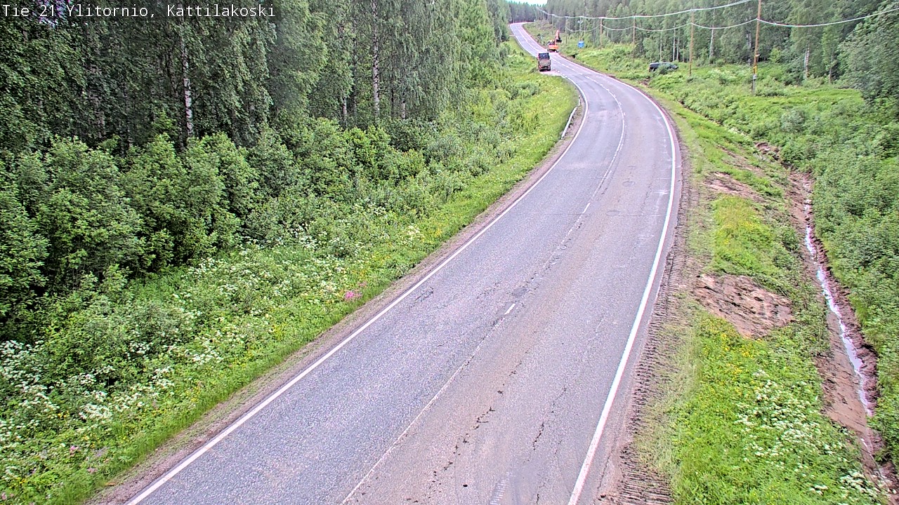 Kelikamerat Kuva Tie 21 Ylitornio, Kattilakoski, Ylitornio, Lappi