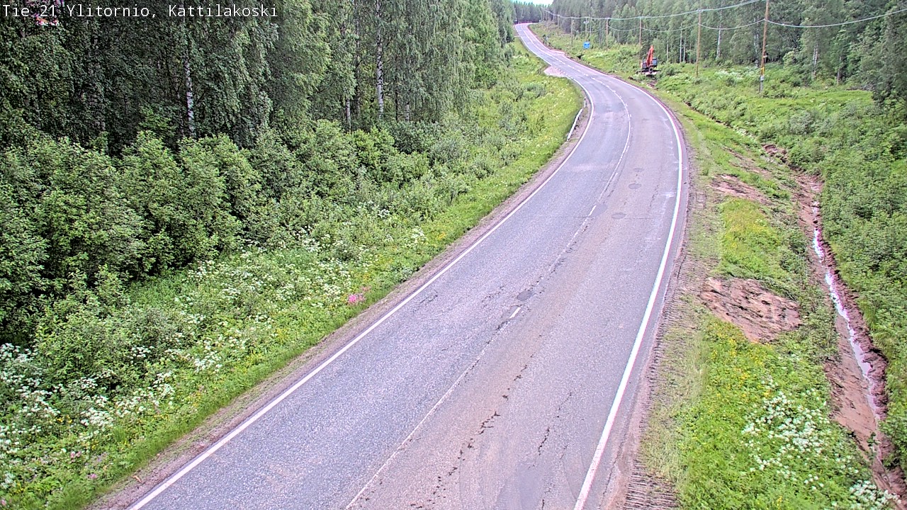 Kelikamerat Kuva Tie 21 Ylitornio, Kattilakoski, Ylitornio, Lappi