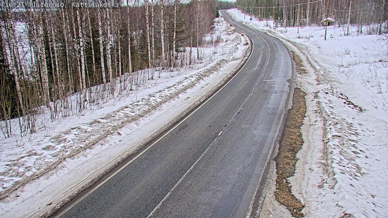 Kelikamerat Kuva Tie 21 Ylitornio, Kattilakoski, Ylitornio, Lappi