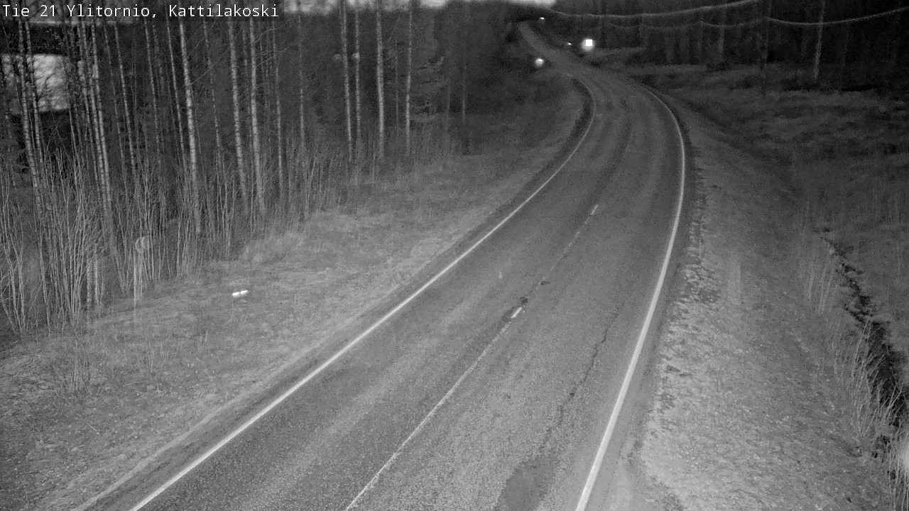 Weather Camera Image Road 21 Ylitornio, Kattilakoski, Ylitornio, Lappi