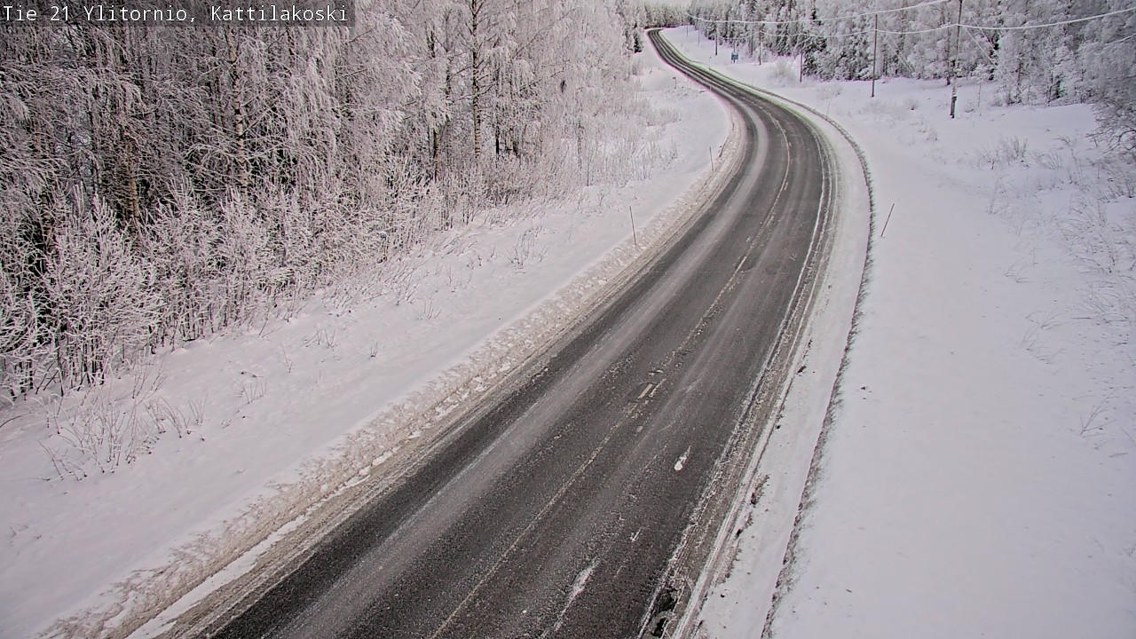 Kelikamerat Kuva Tie 21 Ylitornio, Kattilakoski, Ylitornio, Lappi