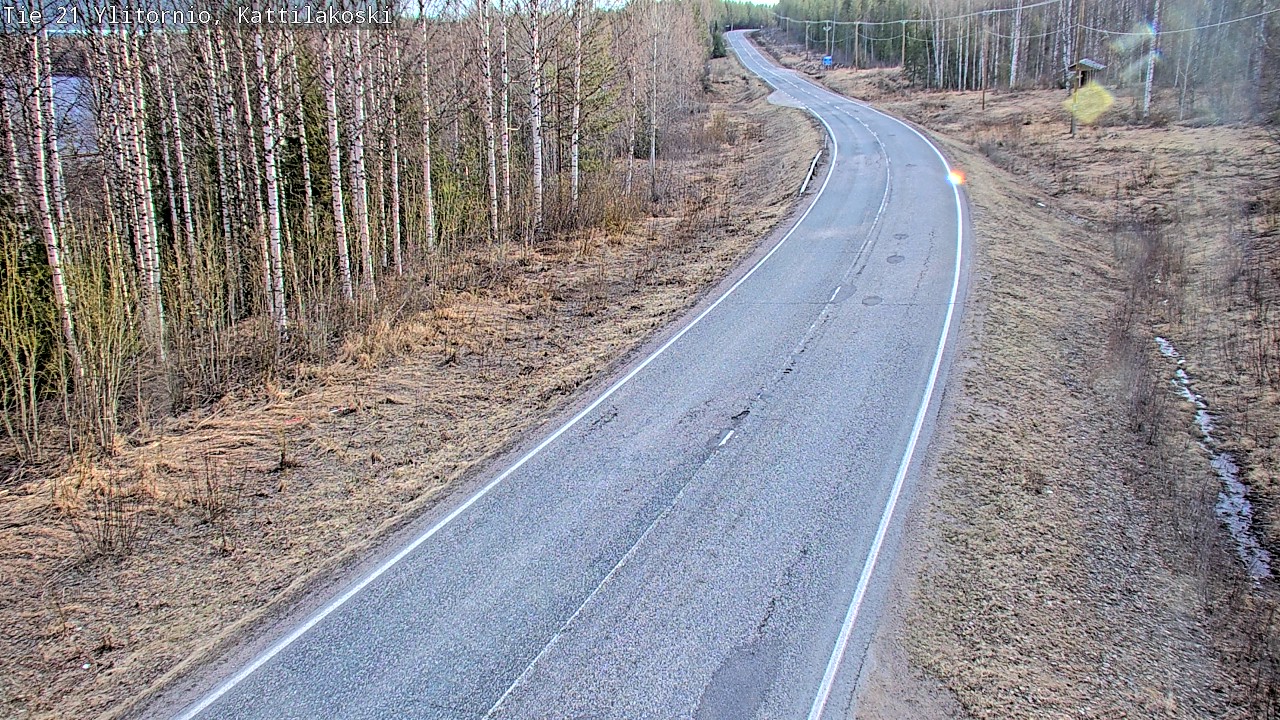 Weather Camera Image Road 21 Ylitornio, Kattilakoski, Ylitornio, Lappi