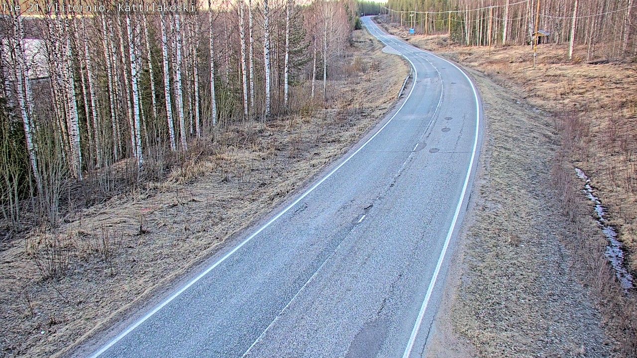 Kelikamerat Kuva Tie 21 Ylitornio, Kattilakoski, Ylitornio, Lappi