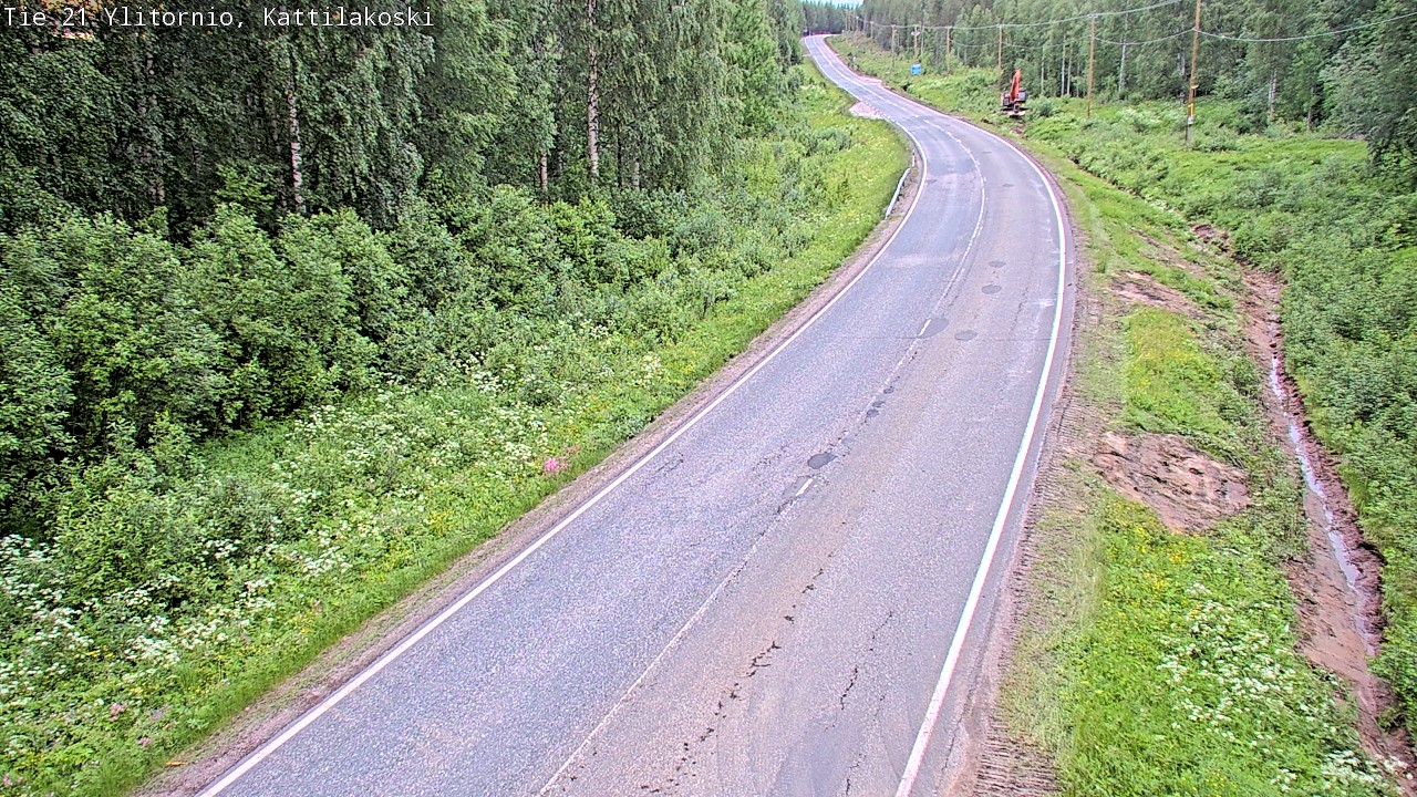 Kelikamerat Kuva Tie 21 Ylitornio, Kattilakoski, Ylitornio, Lappi