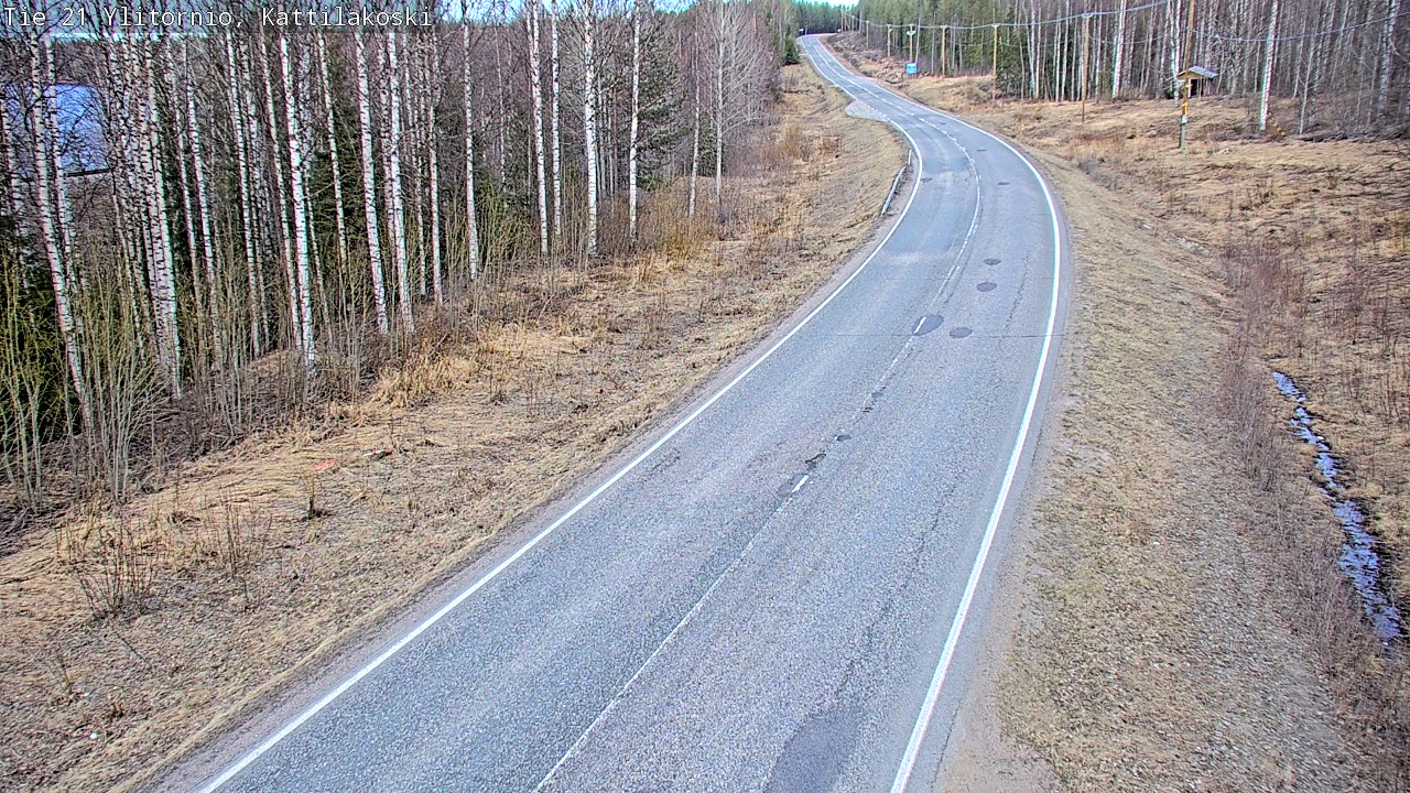 Kelikamerat Kuva Tie 21 Ylitornio, Kattilakoski, Ylitornio, Lappi