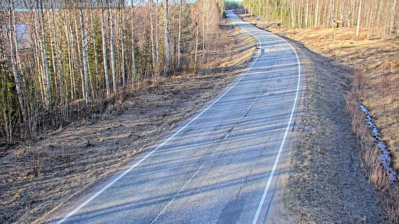 Kelikamerat Kuva Tie 21 Ylitornio, Kattilakoski, Ylitornio, Lappi
