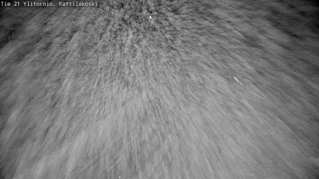 Weather Camera Image Väg 21 Övertorneå, Kattilakoski, Ylitornio, Lappi
