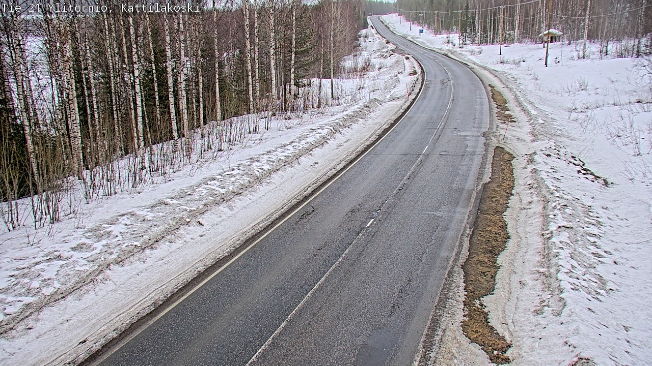 Kelikamerat Kuva Tie 21 Ylitornio, Kattilakoski, Ylitornio, Lappi