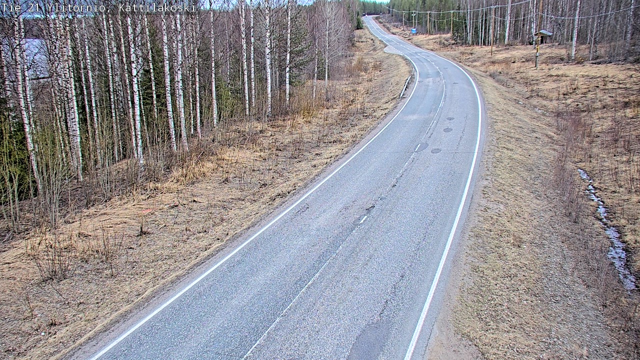 Kelikamerat Kuva Tie 21 Ylitornio, Kattilakoski, Ylitornio, Lappi