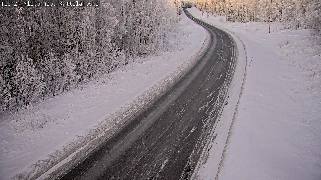 Kelikamerat Kuva Tie 21 Ylitornio, Kattilakoski, Ylitornio, Lappi