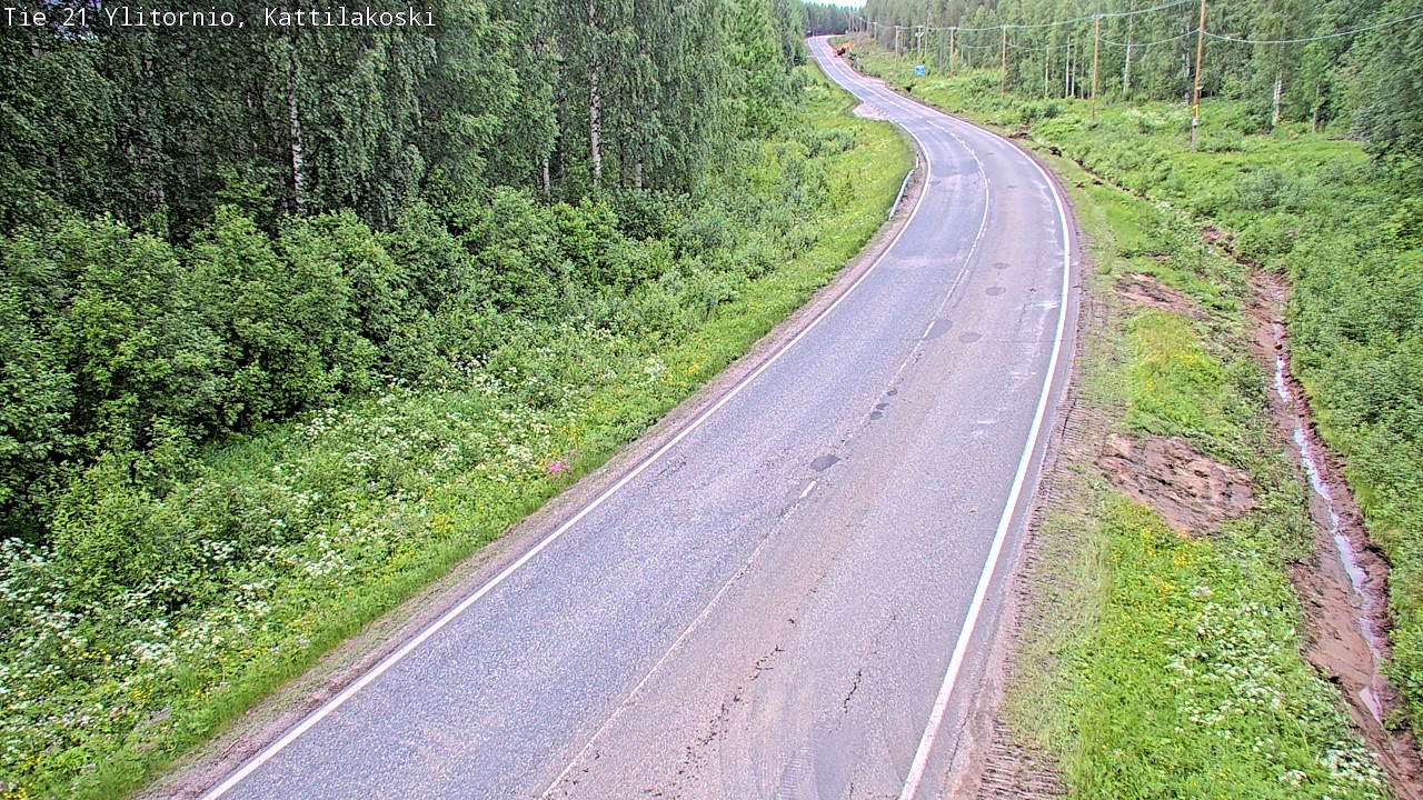 Kelikamerat Kuva Tie 21 Ylitornio, Kattilakoski, Ylitornio, Lappi