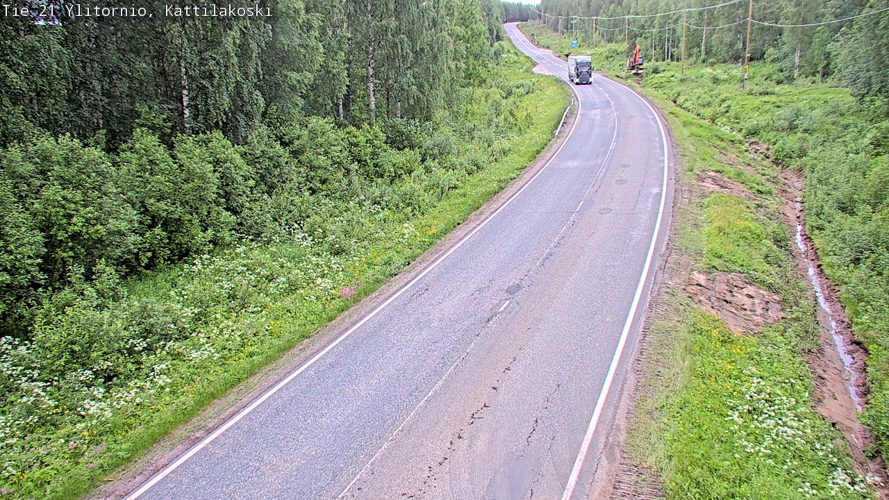 Kelikamerat Kuva Tie 21 Ylitornio, Kattilakoski, Ylitornio, Lappi