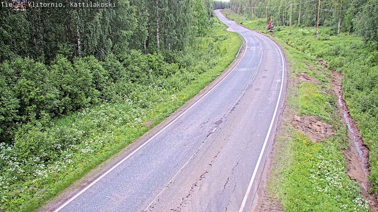 Kelikamerat Kuva Tie 21 Ylitornio, Kattilakoski, Ylitornio, Lappi