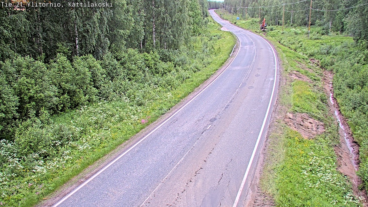 Kelikamerat Kuva Tie 21 Ylitornio, Kattilakoski, Ylitornio, Lappi