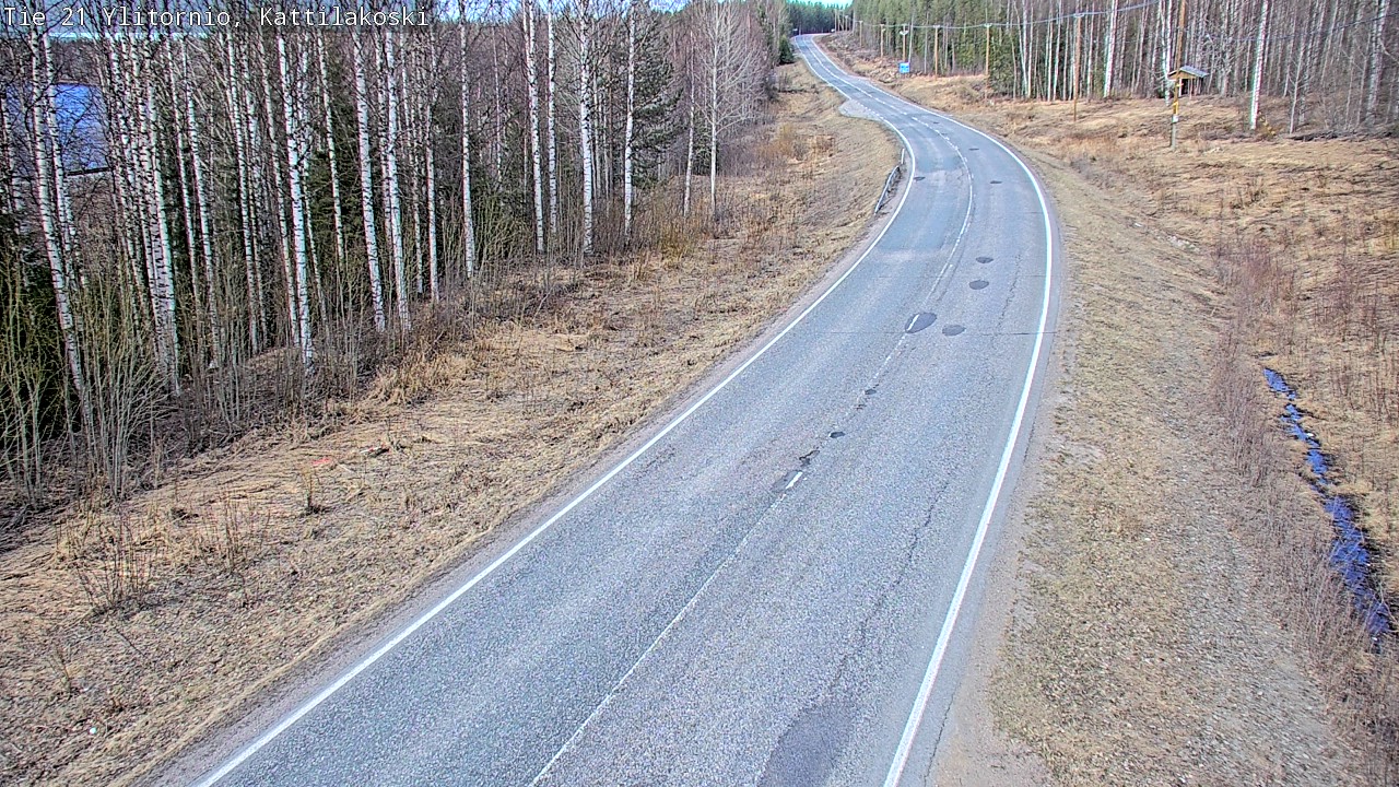 Kelikamerat Kuva Tie 21 Ylitornio, Kattilakoski, Ylitornio, Lappi