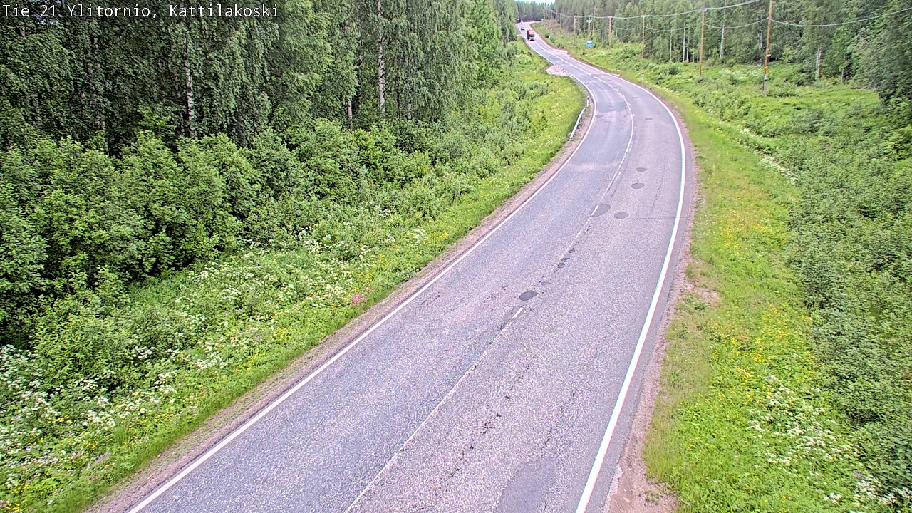 Kelikamerat Kuva Tie 21 Ylitornio, Kattilakoski, Ylitornio, Lappi