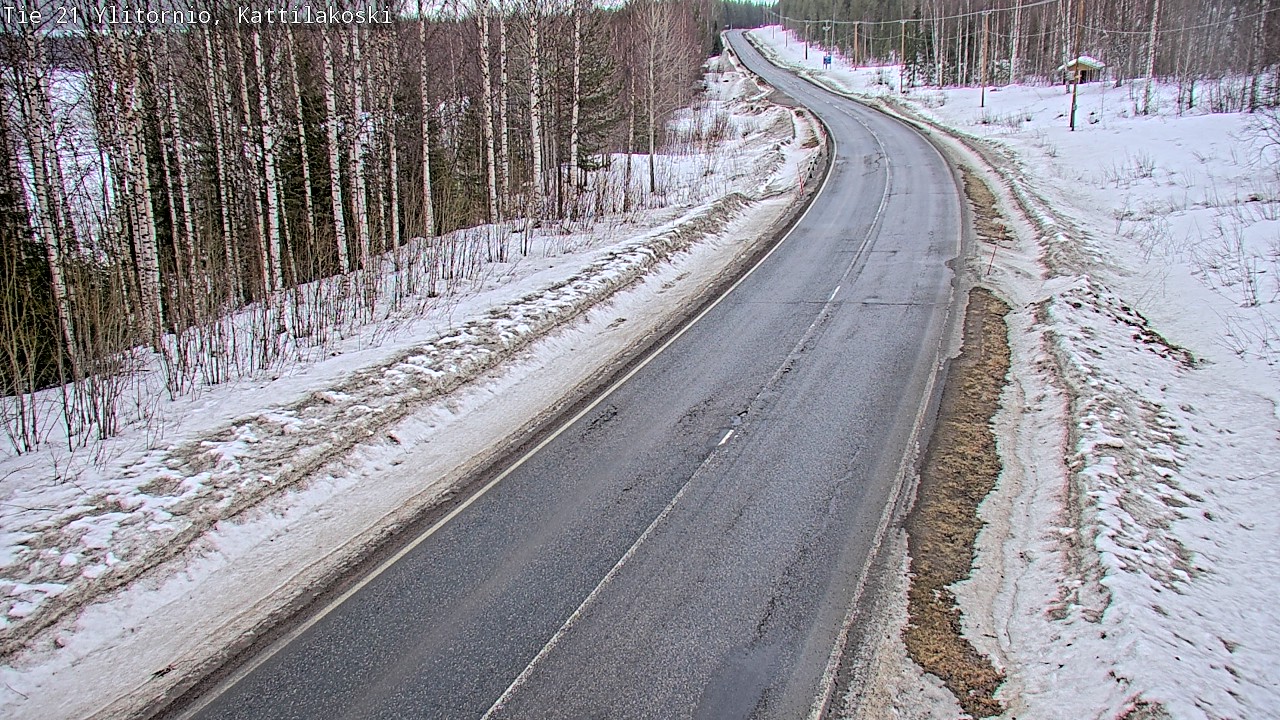 Kelikamerat Kuva Tie 21 Ylitornio, Kattilakoski, Ylitornio, Lappi