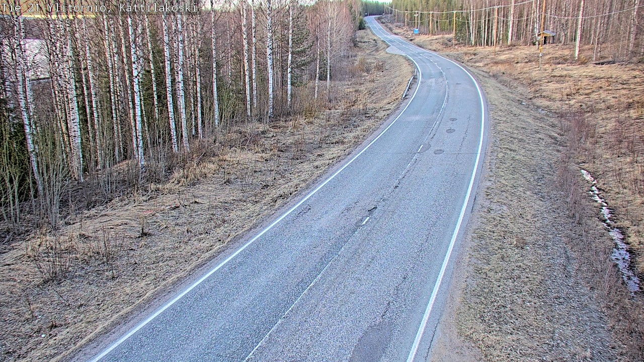 Kelikamerat Kuva Tie 21 Ylitornio, Kattilakoski, Ylitornio, Lappi