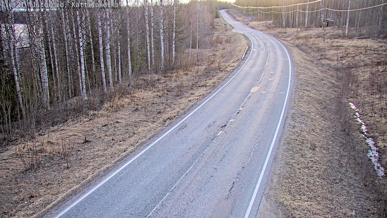Kelikamerat Kuva Tie 21 Ylitornio, Kattilakoski, Ylitornio, Lappi