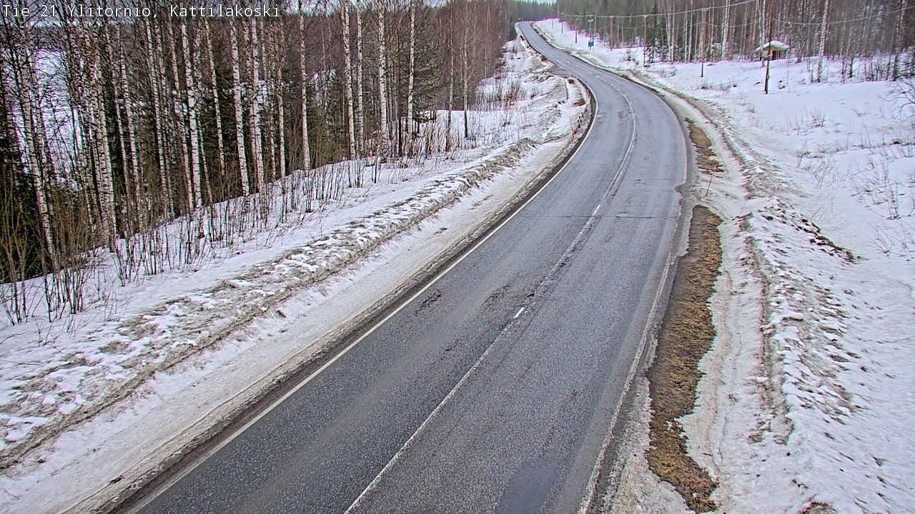 Kelikamerat Kuva Tie 21 Ylitornio, Kattilakoski, Ylitornio, Lappi