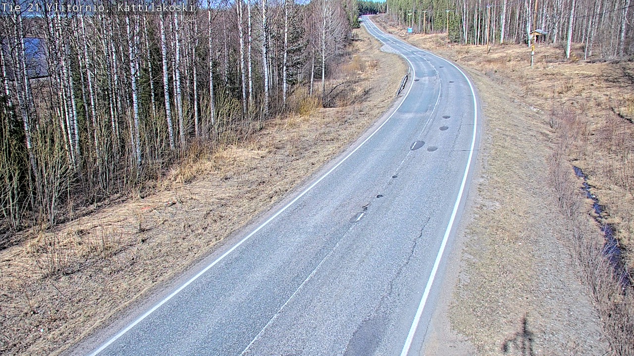 Kelikamerat Kuva Tie 21 Ylitornio, Kattilakoski, Ylitornio, Lappi