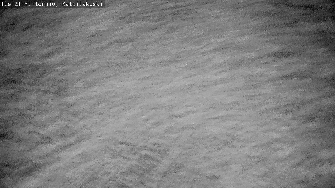 Weather Camera Image Väg 21 Övertorneå, Kattilakoski, Ylitornio, Lappi