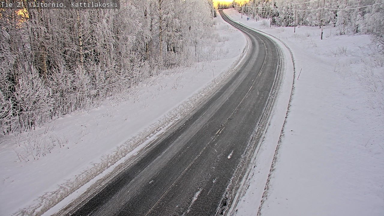 Kelikamerat Kuva Tie 21 Ylitornio, Kattilakoski, Ylitornio, Lappi