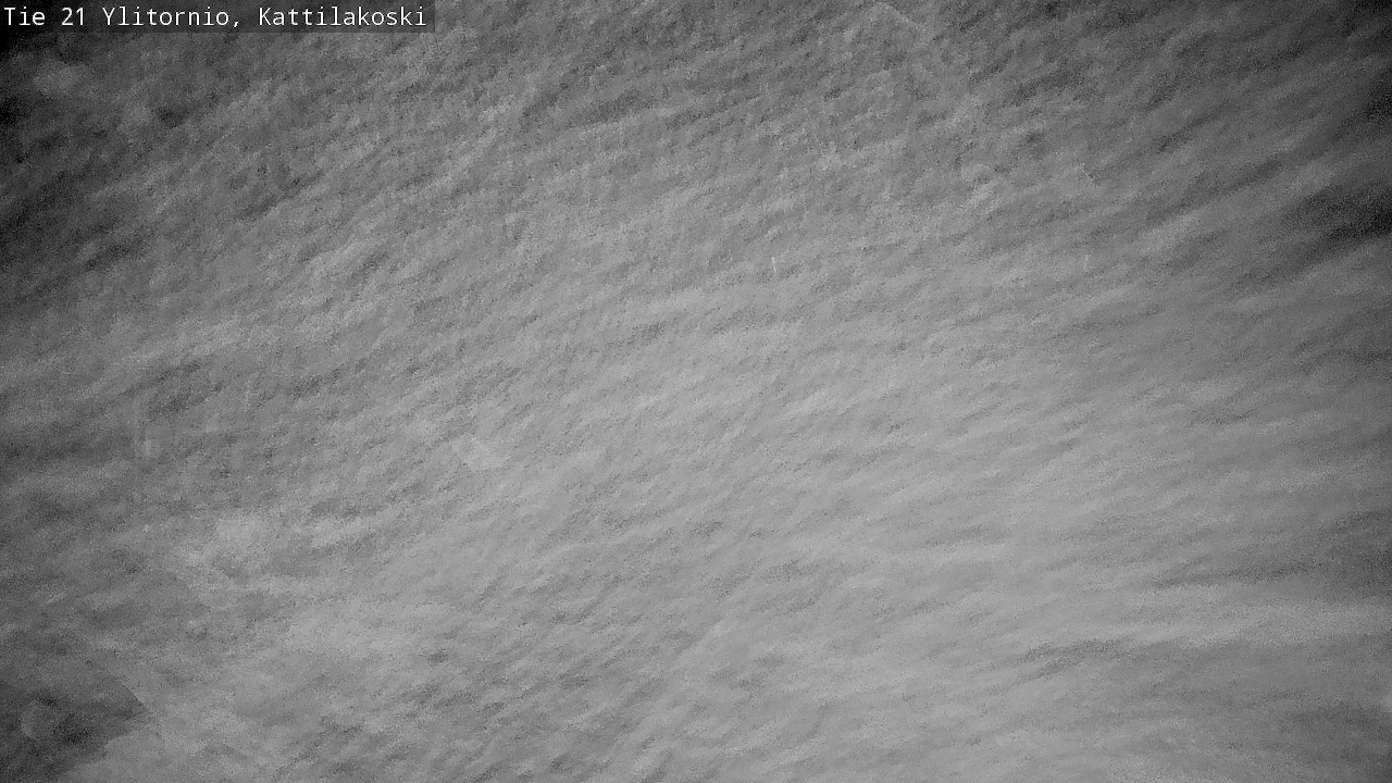 Weather Camera Image Väg 21 Övertorneå, Kattilakoski, Ylitornio, Lappi