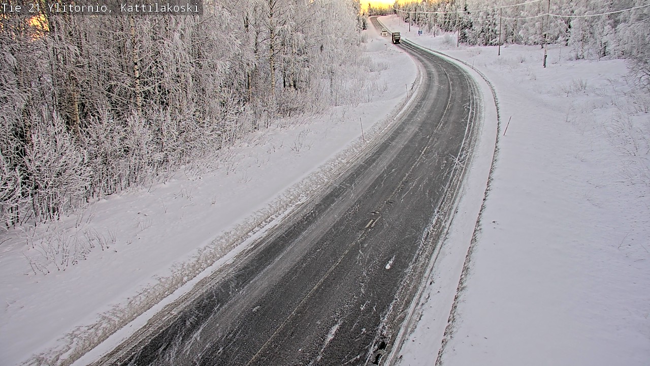 Kelikamerat Kuva Tie 21 Ylitornio, Kattilakoski, Ylitornio, Lappi
