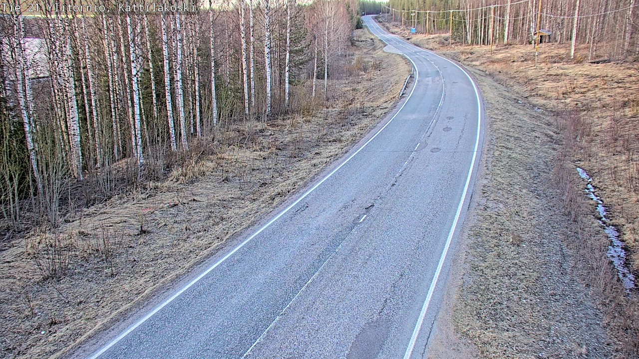 Kelikamerat Kuva Tie 21 Ylitornio, Kattilakoski, Ylitornio, Lappi