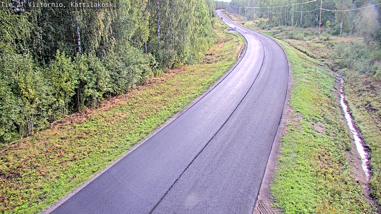 Weather Camera Image Road 21 Ylitornio, Kattilakoski, Ylitornio, Lappi