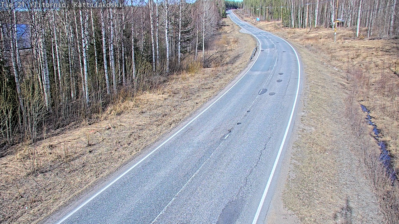 Kelikamerat Kuva Tie 21 Ylitornio, Kattilakoski, Ylitornio, Lappi