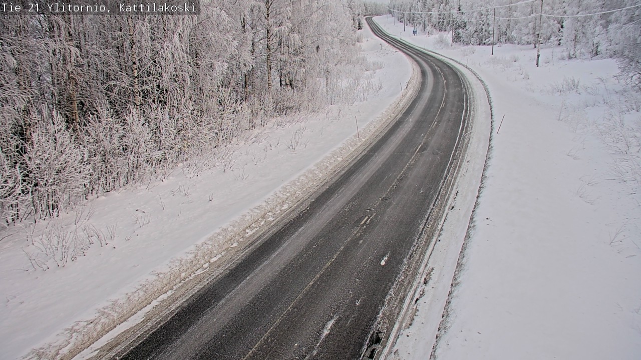 Kelikamerat Kuva Tie 21 Ylitornio, Kattilakoski, Ylitornio, Lappi