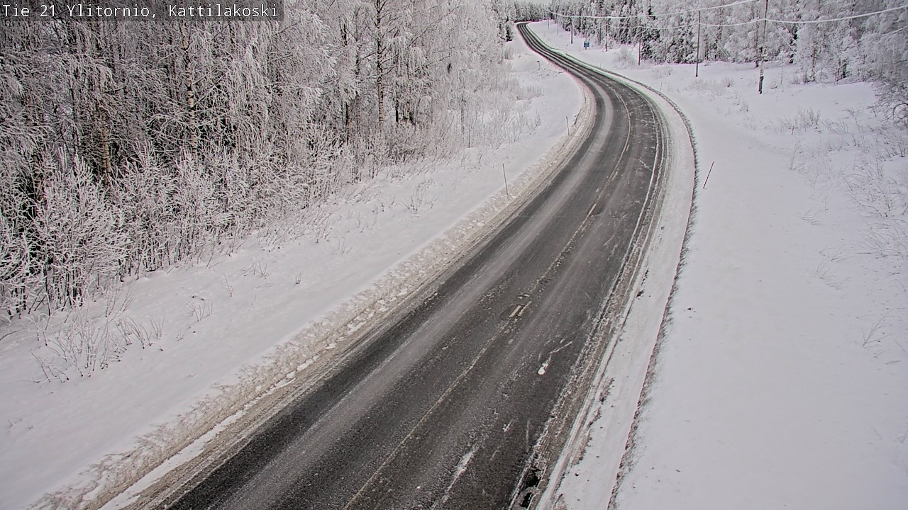 Kelikamerat Kuva Tie 21 Ylitornio, Kattilakoski, Ylitornio, Lappi