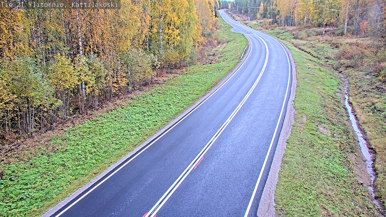 Kelikamerat Kuva Tie 21 Ylitornio, Kattilakoski, Ylitornio, Lappi