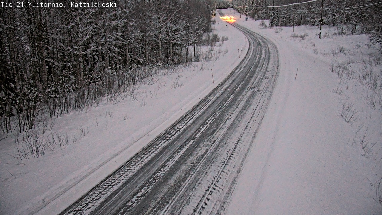 Weather Camera Image Road 21 Ylitornio, Kattilakoski, Ylitornio, Lappi