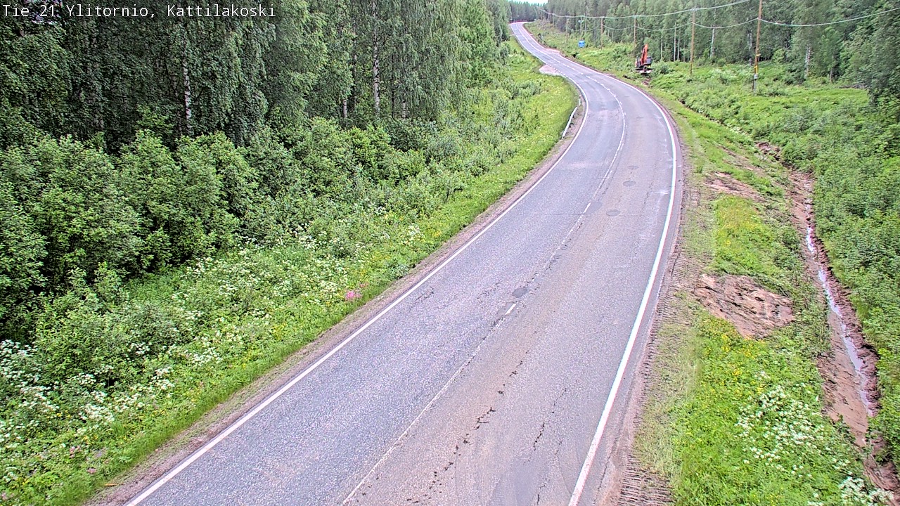 Kelikamerat Kuva Tie 21 Ylitornio, Kattilakoski, Ylitornio, Lappi