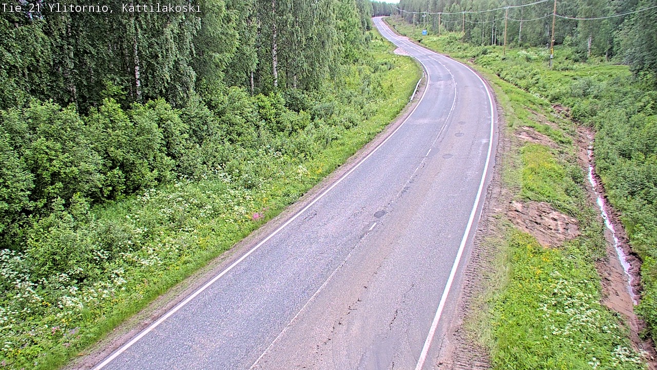 Kelikamerat Kuva Tie 21 Ylitornio, Kattilakoski, Ylitornio, Lappi