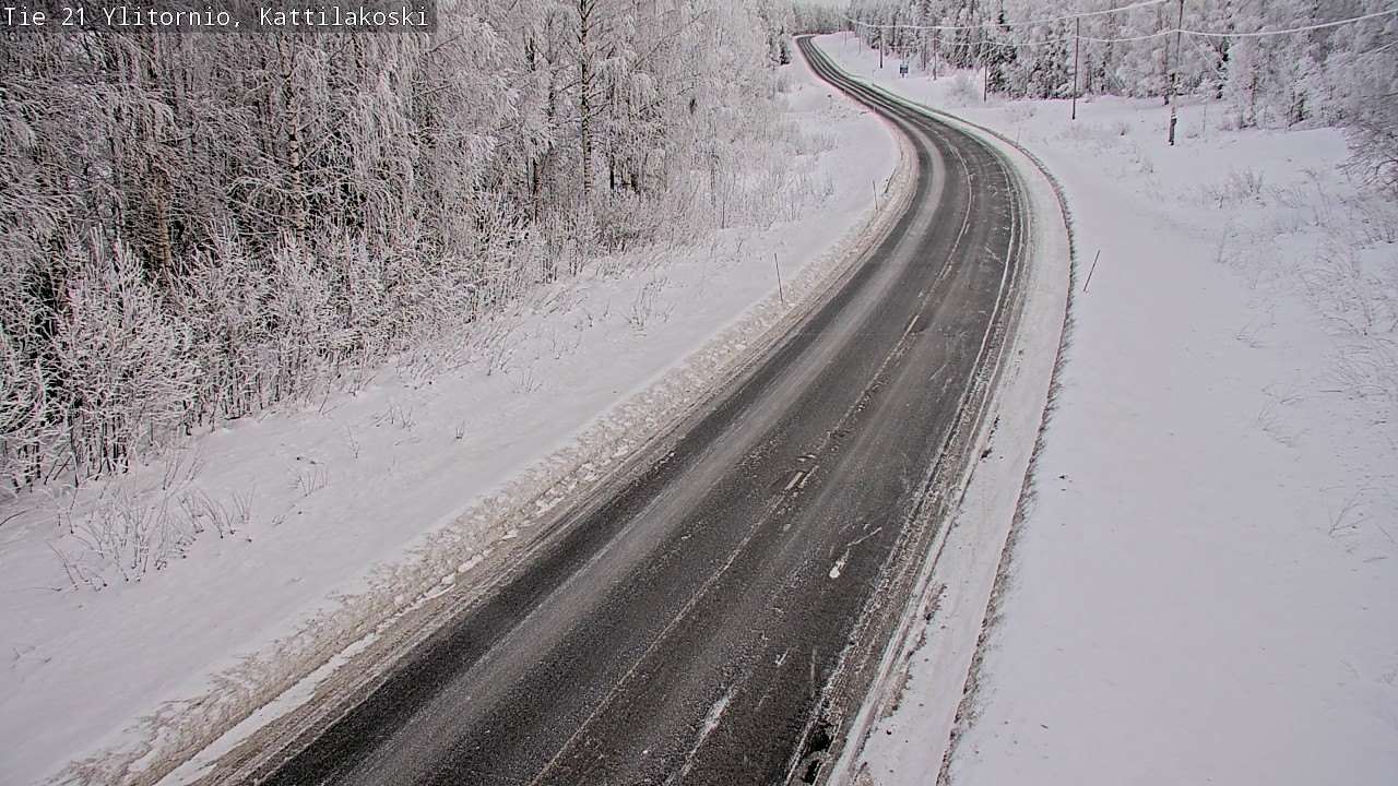 Kelikamerat Kuva Tie 21 Ylitornio, Kattilakoski, Ylitornio, Lappi