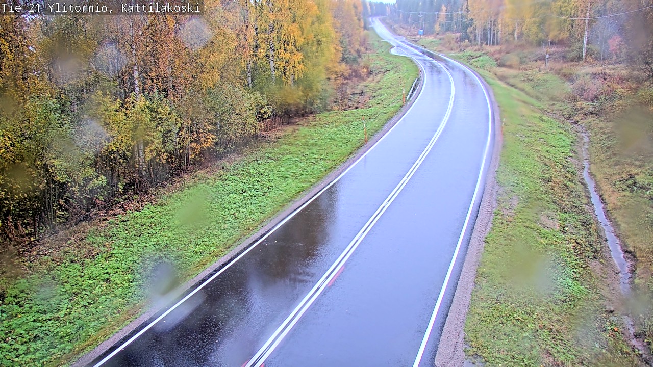 Weather Camera Image Road 21 Ylitornio, Kattilakoski, Ylitornio, Lappi