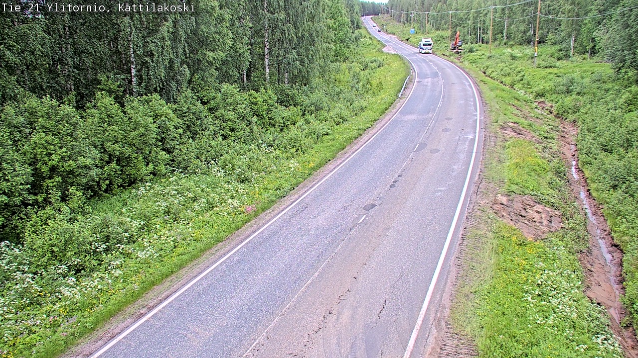 Kelikamerat Kuva Tie 21 Ylitornio, Kattilakoski, Ylitornio, Lappi