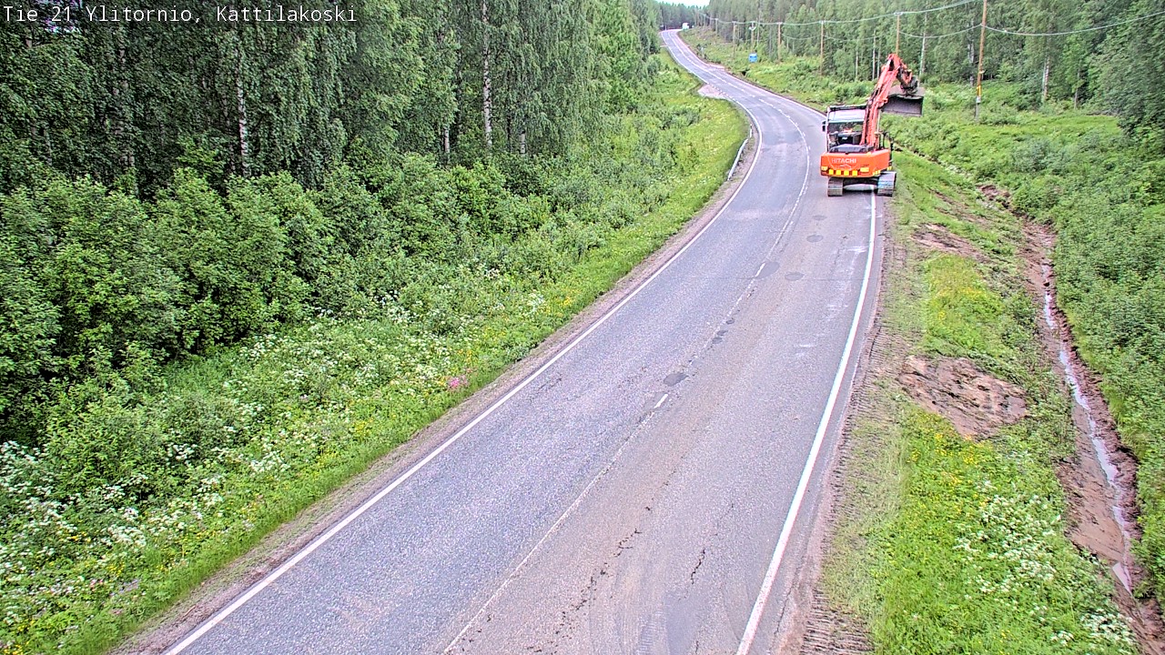 Kelikamerat Kuva Tie 21 Ylitornio, Kattilakoski, Ylitornio, Lappi