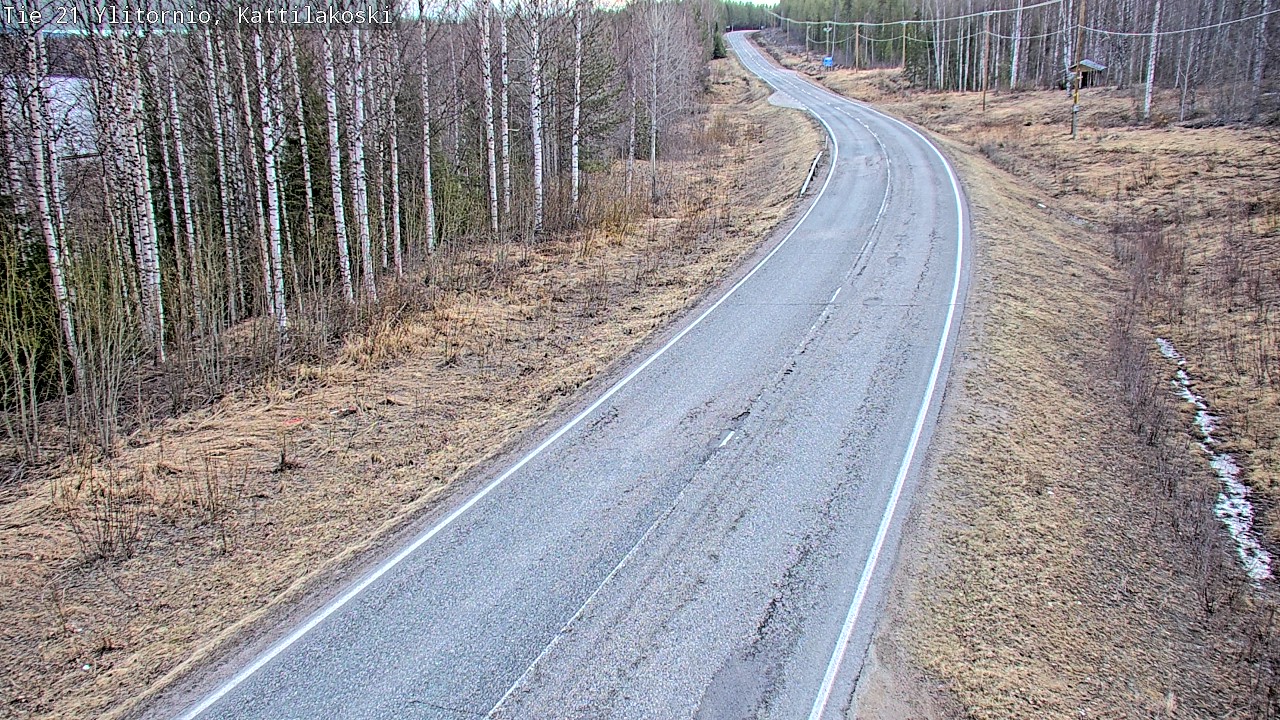 Kelikamerat Kuva Tie 21 Ylitornio, Kattilakoski, Ylitornio, Lappi