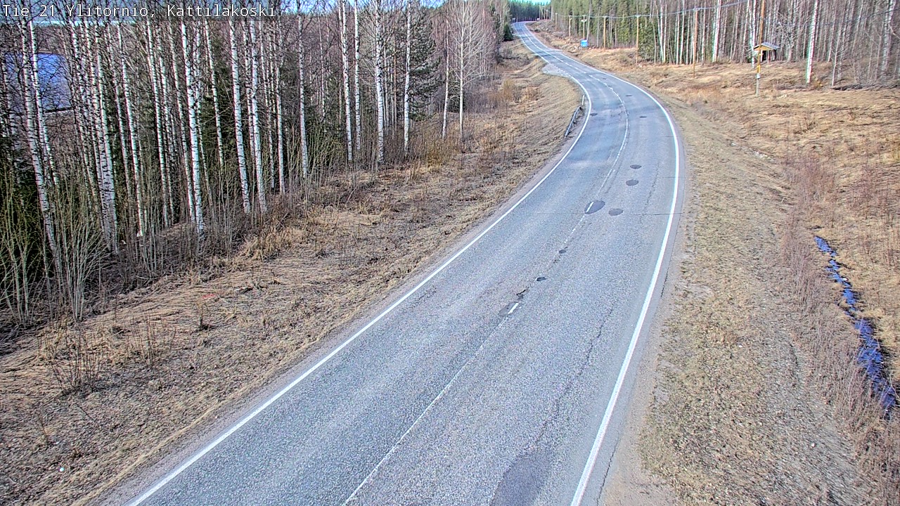 Kelikamerat Kuva Tie 21 Ylitornio, Kattilakoski, Ylitornio, Lappi